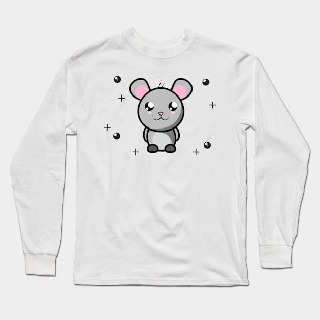 animal kawaii Long Sleeve T-Shirt by MyCreativeDesign